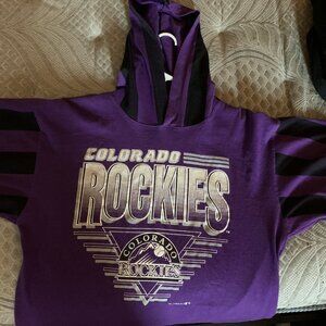 Vintage Colorado Rockies Hoodie Shirt